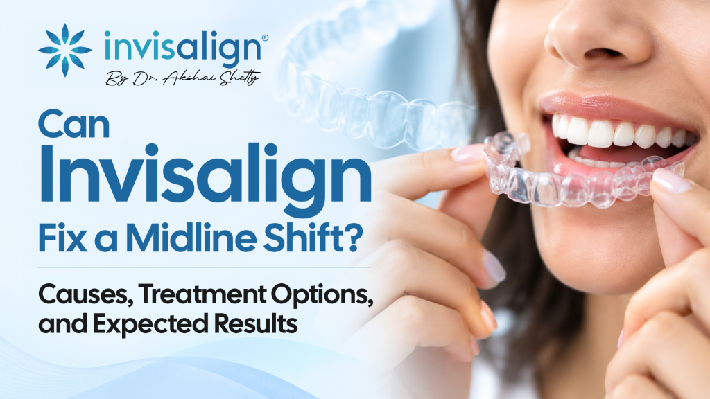 Can Invisalign Fix a Midline Shift? Causes, Treatment Options, and Expected Results