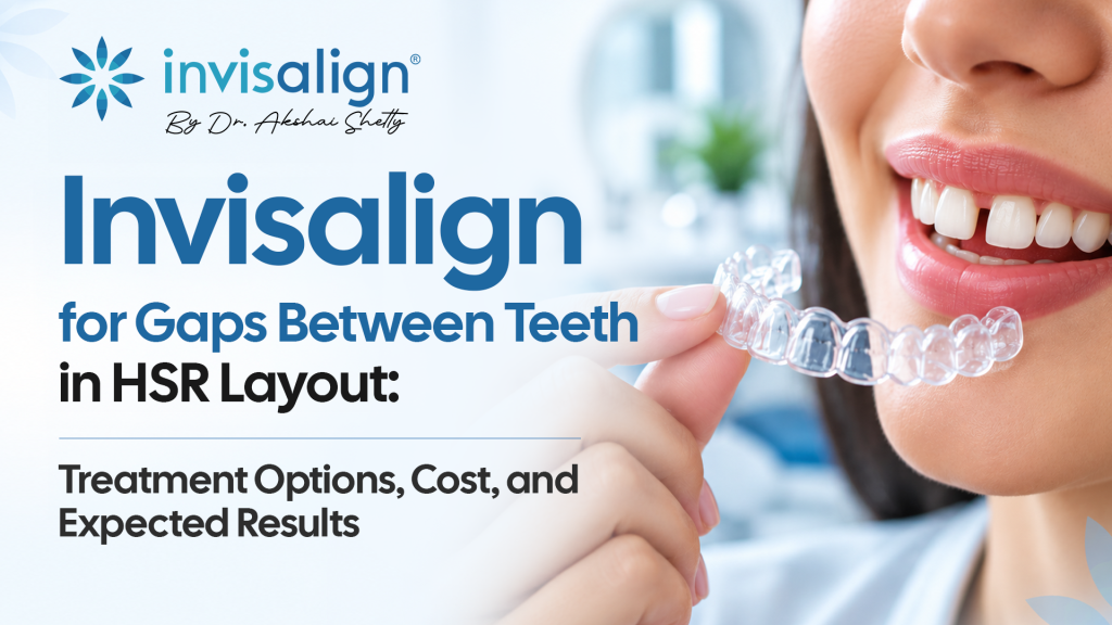 Invisalign for Gaps Between Teeth in HSR Layout: Treatment Options, Cost, and Expected Results